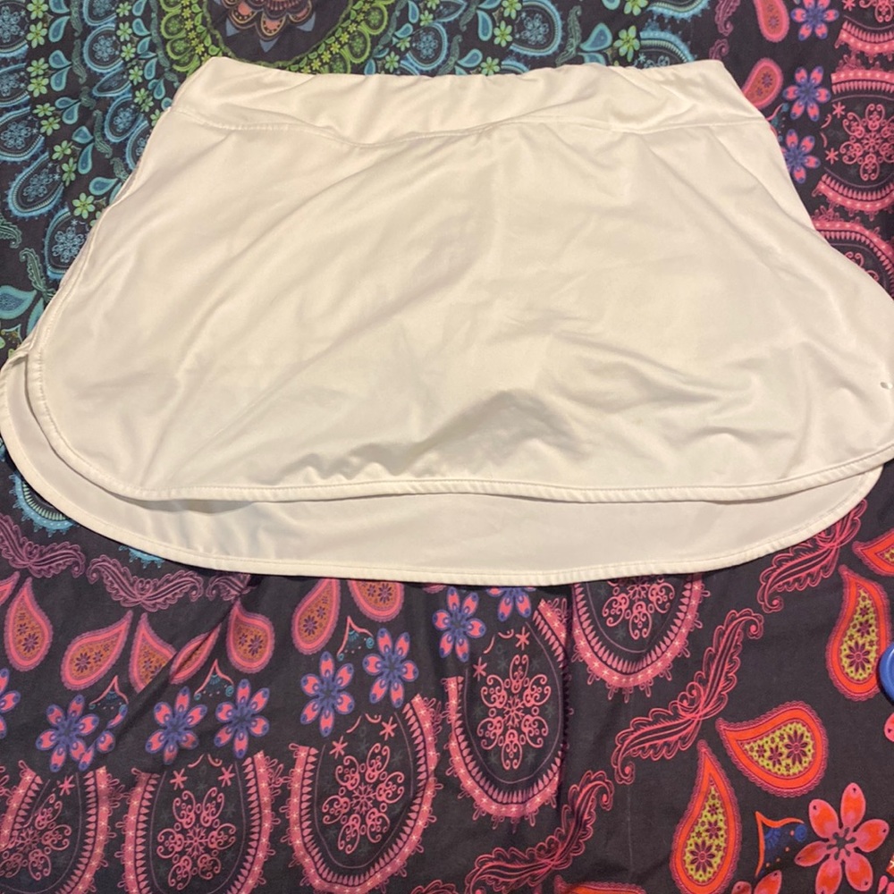 White Tennis Skirt